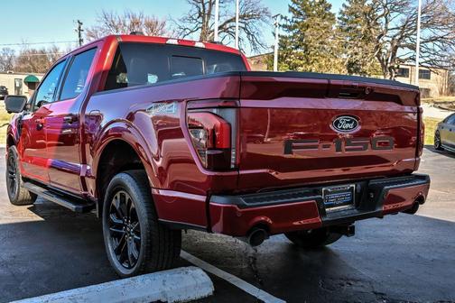 Rapid Red Metallic Tinted Clearcoat 2024 Ford F-150 Lariat