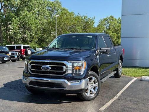 Antimatter Blue Metallic 2023 Ford F-150 XLT