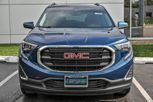 Blue Emerald Metallic 2021 GMC Terrain SLE