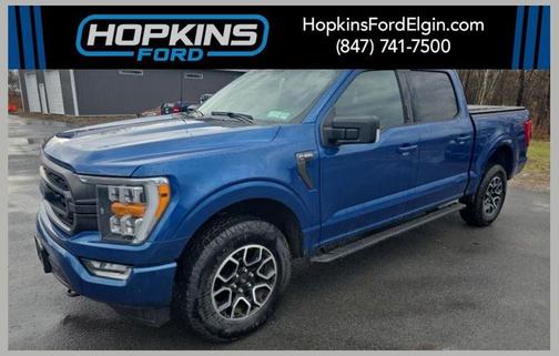 Atlas Blue Metallic 2023 Ford F-150 XLT