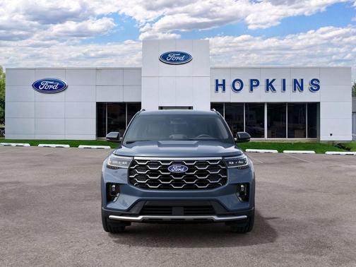 Vapor Blue Metallic 2027 Ford Explorer Platinum