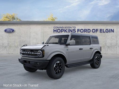 Avalanche Gray 2026 Ford Bronco Outer Banks