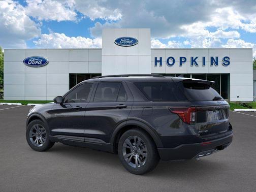 Agate Black Metallic 2026 Ford Explorer Active