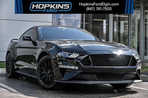 Shadow Black 2021 Ford Mustang GT Premium