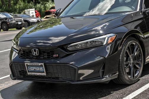 Crystal Black Pearl 2025 Honda Civic Si