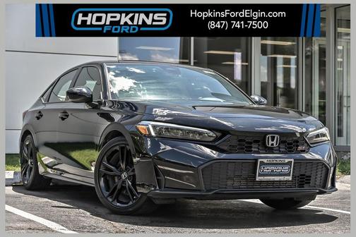 Crystal Black Pearl 2025 Honda Civic Si
