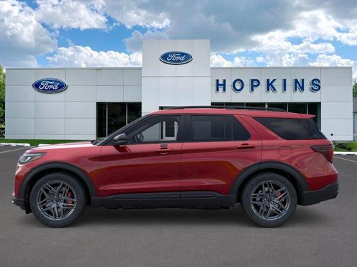 Red Metallic 2026 Ford Explorer ST