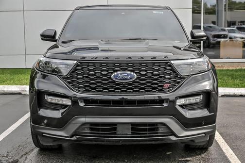 Agate Black Metallic 2022 Ford Explorer ST