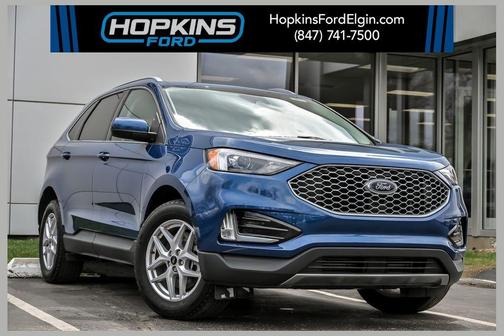 Blue Metallic 2024 Ford Edge SEL