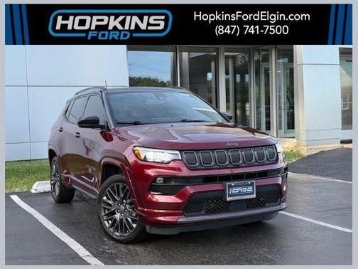 Velvet Red Pearlcoat 2022 Jeep Compass Altitude