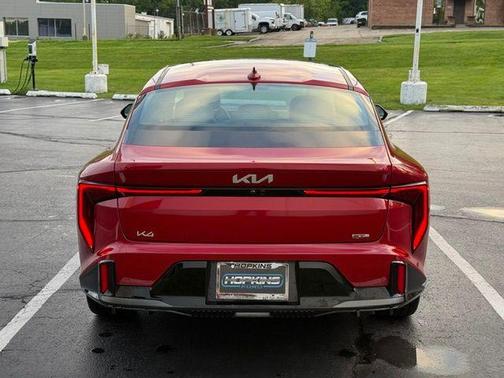 Currant Red 2025 Kia K4 GT-Line