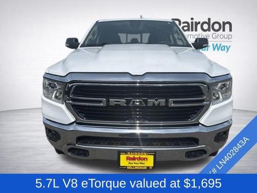 Bright White Clearcoat 2020 RAM 1500 Big Horn/Lone Star