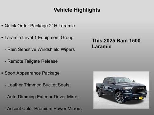 2025 RAM 1500 Laramie