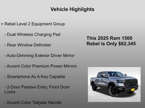 2025 RAM 1500 Rebel