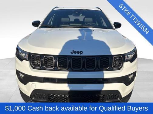 Bright White Clearcoat 2026 Jeep Compass Latitude