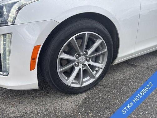 Crystal White Tricoat 2017 Cadillac CTS 2.0L Turbo Luxury