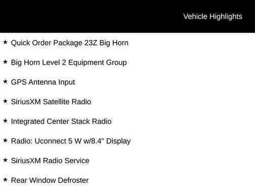 2022 RAM 1500 Big Horn/Lone Star
