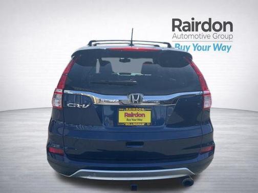 Blue 2015 Honda CR-V EX-L