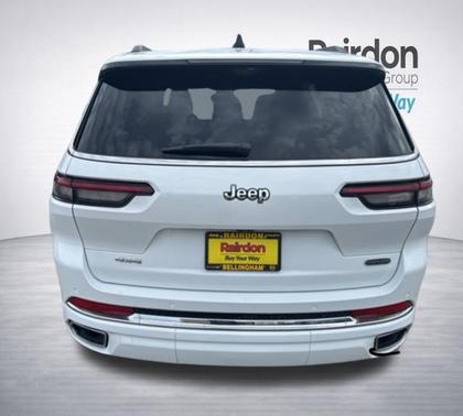 Bright White Clearcoat 2023 Jeep Grand Cherokee L Overland