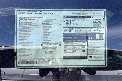 2025 Jeep Grand Cherokee L Altitude