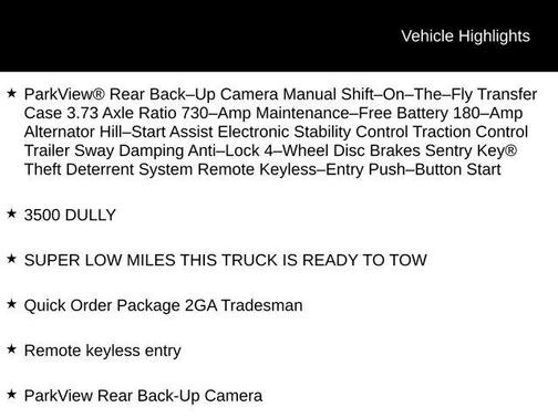2024 RAM 3500 Tradesman Crew Cab 4x4 8' Box