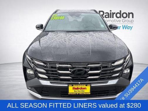Ash Black 2025 Hyundai TUCSON Hybrid Limited