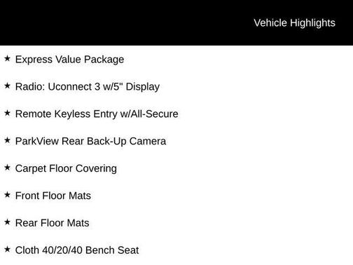 2019 RAM 1500 Express