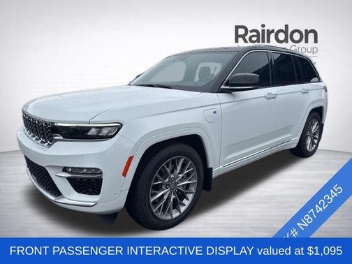 Bright White Clearcoat 2022 Jeep Grand Cherokee 4xe Summit