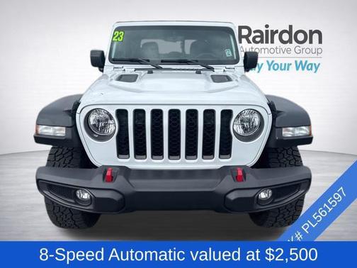 Bright White Clearcoat 2023 Jeep Gladiator Rubicon
