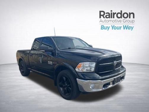 Black Forest Green Pearlcoat 2016 RAM 1500 Outdoorsman