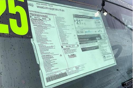 2025 Jeep Wrangler Willys