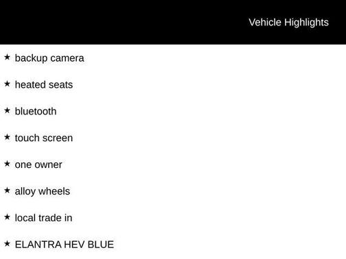 2023 Hyundai ELANTRA HEV Blue