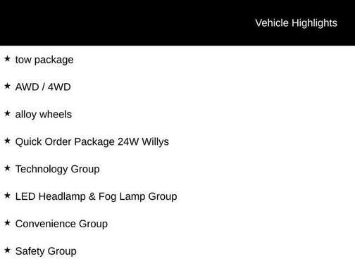 2020 Jeep Wrangler Unlimited Willys 4x4