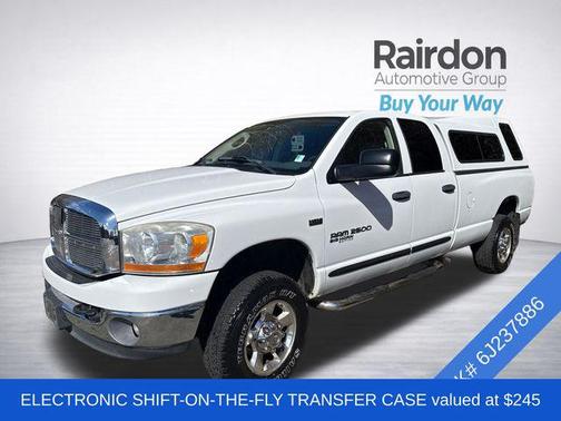 Bright White Clearcoat 2006 Dodge Ram 2500 SLT Quad Cab