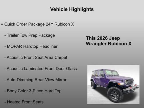 2026 Jeep Wrangler Rubicon
