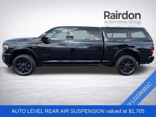 Diamond Black Crystal Pearlcoat 2020 RAM 3500 Limited Mega Cab 4x4 6'4' Box