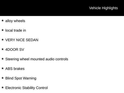 2022 Nissan Altima 2.5 SV