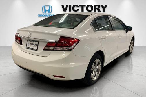 Taffeta White 2014 Honda Civic LX