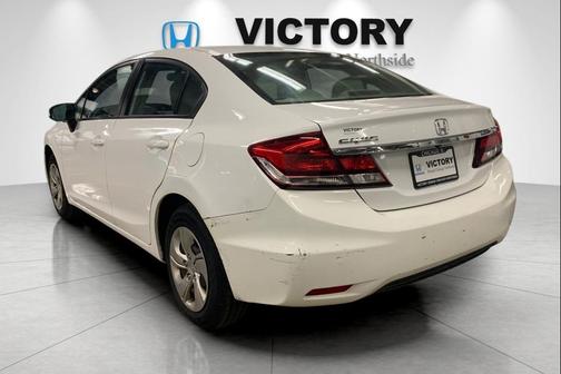 Taffeta White 2014 Honda Civic LX