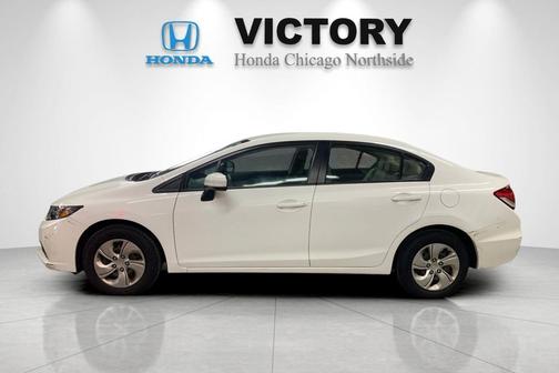 Taffeta White 2014 Honda Civic LX