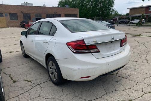 Taffeta White 2014 Honda Civic LX