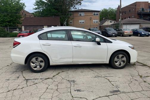 Taffeta White 2014 Honda Civic LX