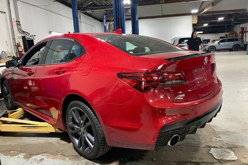 San Marino Red 2018 Acura TLX Technology