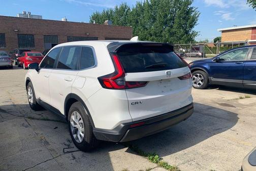 Platinum White Pearl 2023 Honda CR-V LX 2WD
