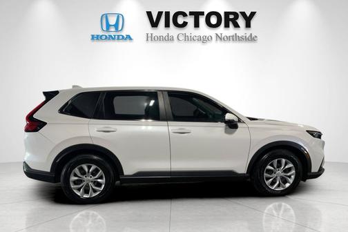 Platinum White Pearl 2023 Honda CR-V LX 2WD