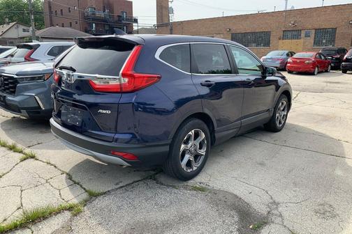 Obsidian Blue 2017 Honda CR-V EX