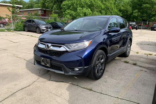 Obsidian Blue 2017 Honda CR-V EX