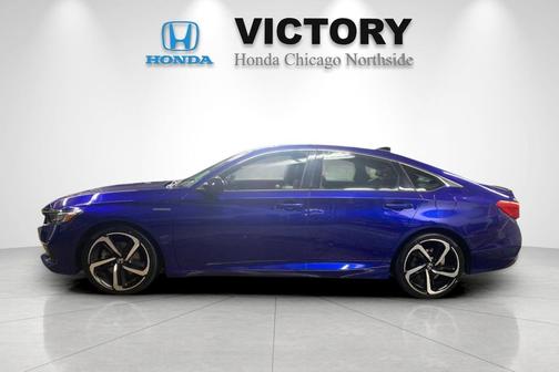 Still Night Pearl 2022 Honda Accord Hybrid Sport