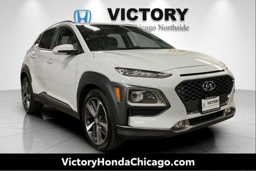 Chalk White 2018 Hyundai KONA Limited