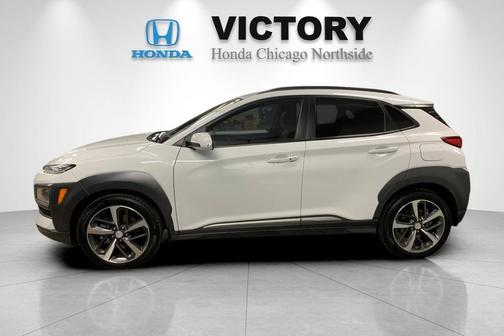 Chalk White 2018 Hyundai KONA Limited